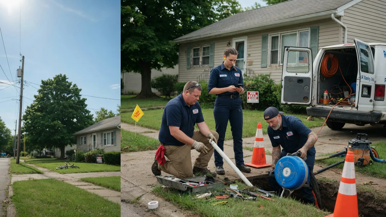 Sewer Line Repair in Coopersville, MI near me